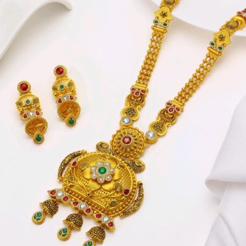 એન્ટિક કુંદન હાર