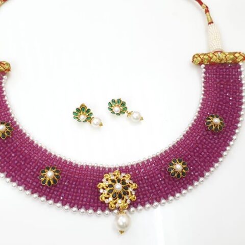 પર્પલ ઍમરલ્ડ દરબારી સેટ